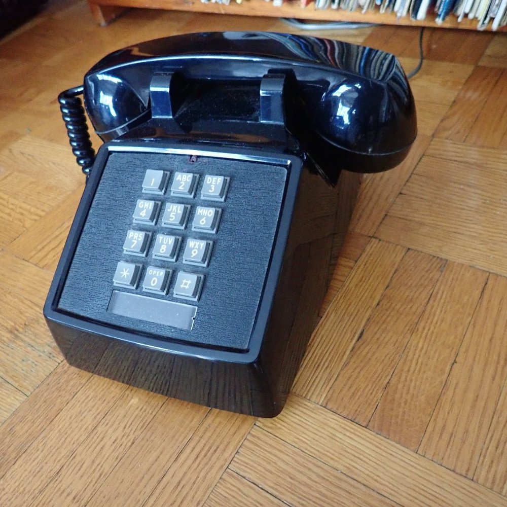 Vintage Black Phone